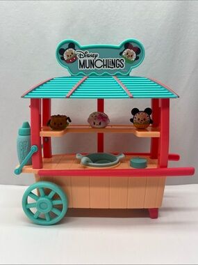 Disney Munchlings Play Dumplin Cart - Teal, Coral & Peach